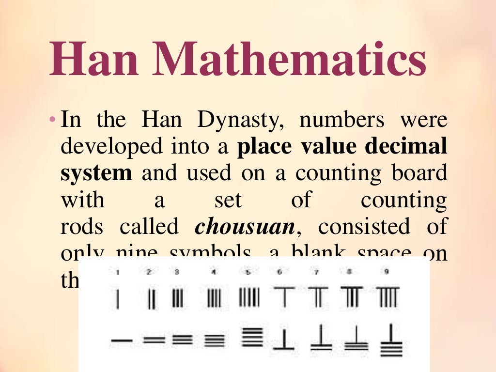 Ancient Chinese Mathematics