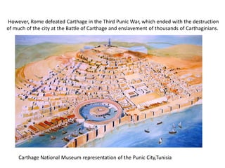 Carthage In Rome Ancient cities of africa | PDF