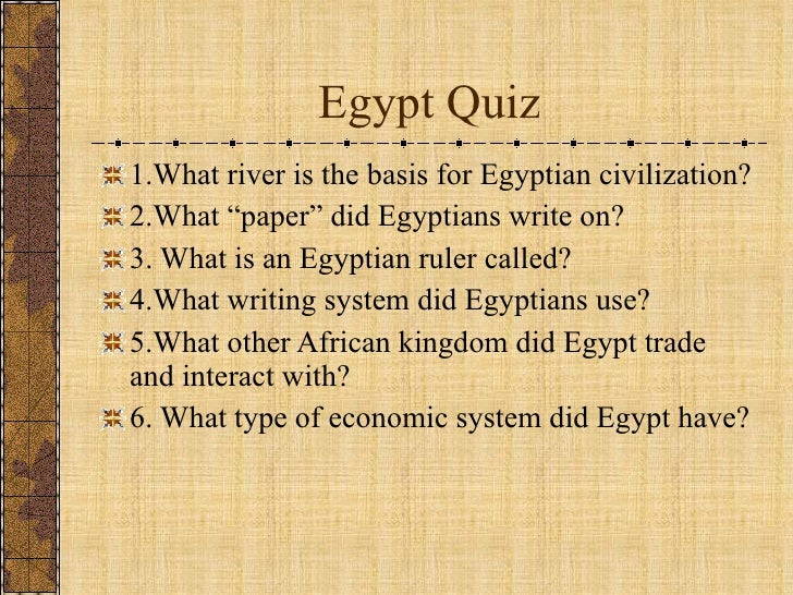 Ancient Civilizations