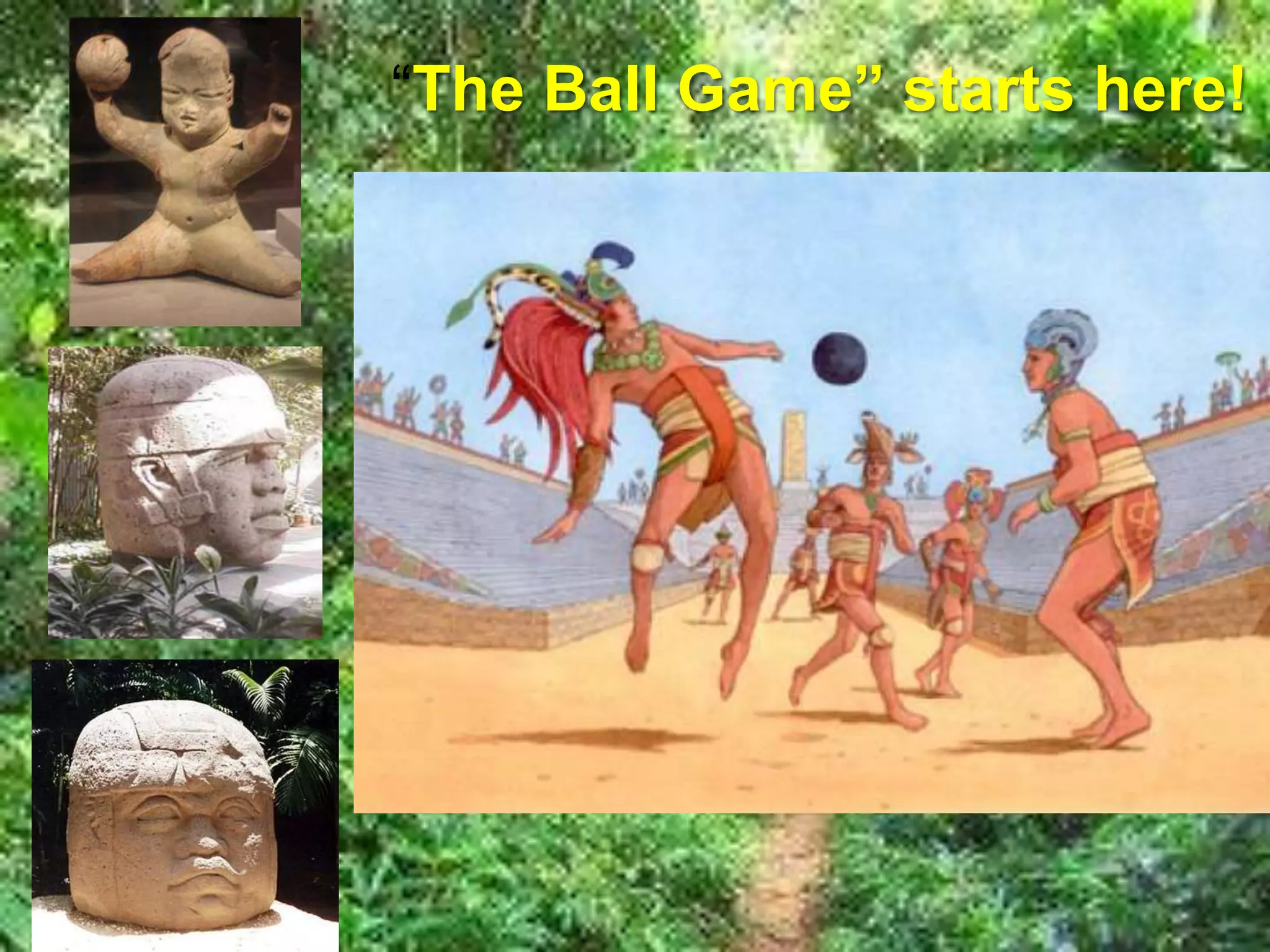 “The Ball Game” starts here! 
 