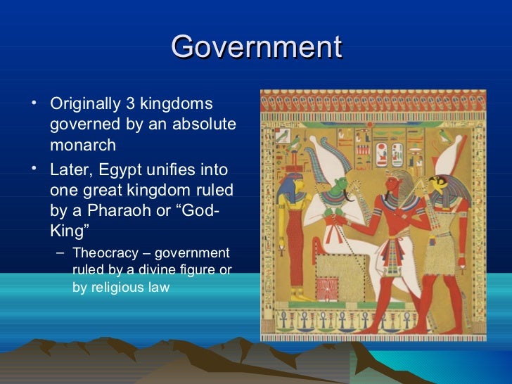 Why Is Government Of Ancient Egypt Considered A Theocracy? – OSUUA
