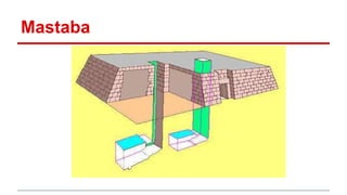 Mastaba Example Ancient Egyptian Art Lesson | PPTX