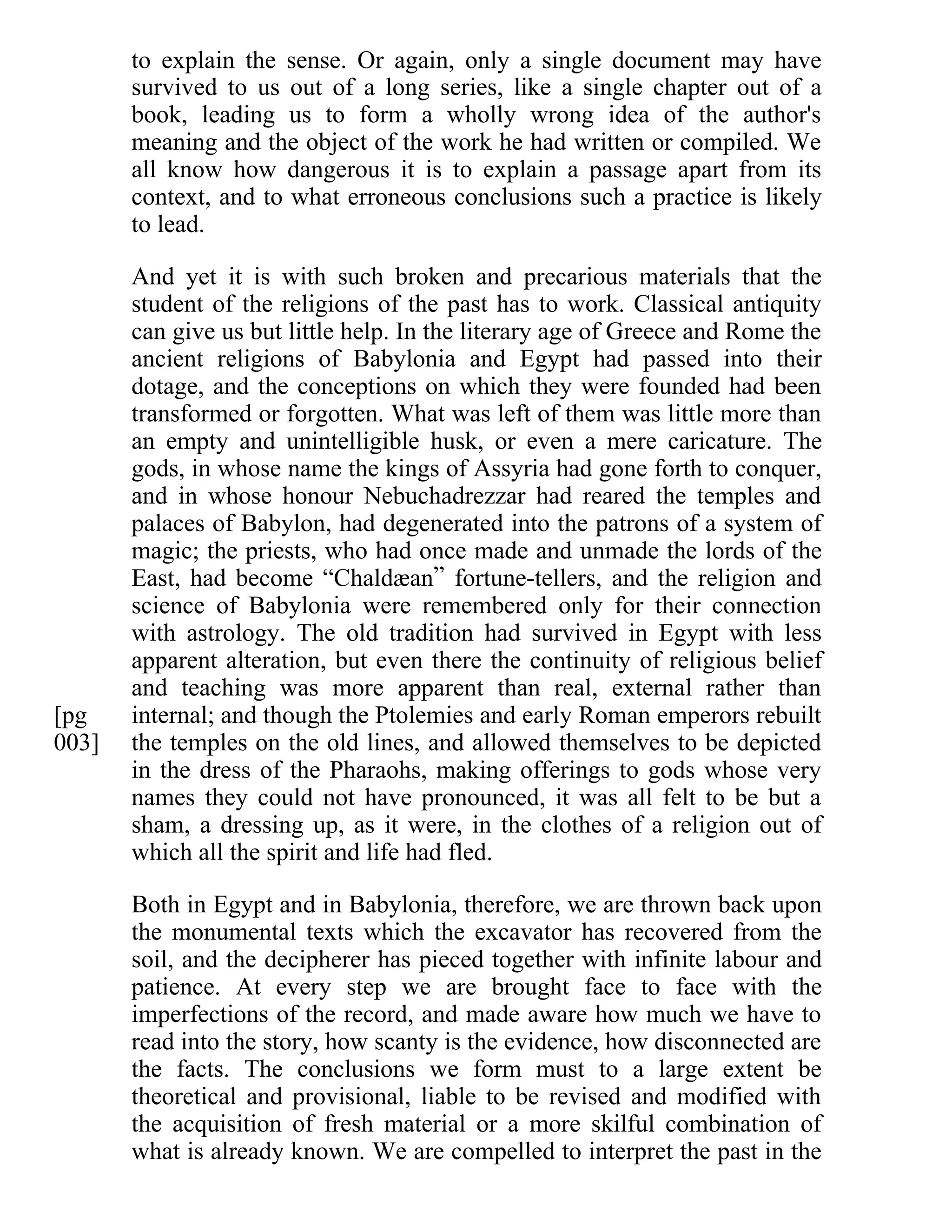 Religions of Ancient Egypt and Babylonia, Free eBook | PDF