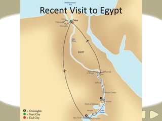 Recent Visit to Egypt
 