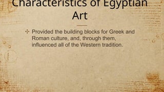 Ancient Egypt History Art Appreciation Presentation | PPTX