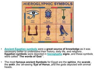 egyptian symbols translation