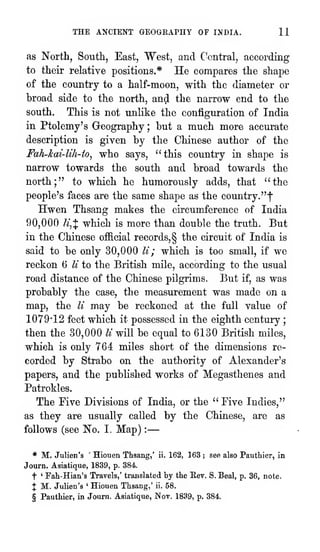 Alignment Ancient India Ancient Geography of India - Buddhist Period by Alexander Cunningham | PDF