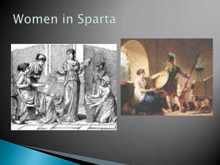 Women in Sparta