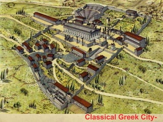 Classical Greek City- 
 