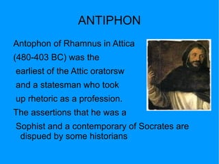 THUCYDIDES Thucydidies (between 460 and 455 BC-circa 400 BC, was an ancient Greek historian, and the author of the History of the Pelopo- nnesian War,which recounts the  5 th  century BC war between Sparta and Athens. This work is widely regarded a classic, and represent the first work of its kind 