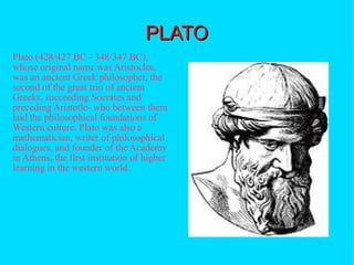 XENOPHANES Xenophanes of Colopho(570 BC– 480 BC) was a Greek philoso- pher,poet,and social and religius critic. Our knowledge of hisviews comes from his surivng poetry, all of which are fragments passed down as quotations by  later Greek writers. 