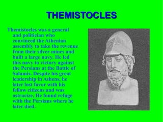 LEUCIPPUS CLEISTHENES Leucippus or Leukippos (first hald of 5 th  century BC)was  the originator of atomism,the philosophical belief that every- thing is composed entirely of vari- ous imperishable, indivisible ele- ments called atoms. He was born at Miletus or Abdera. 