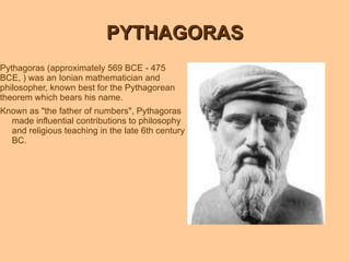 PLATO Plato (428/427 BC ­ 348/347 BC), whose original name was Aristocles, was an ancient Greek philosopher, the second of the great trio of ancient Greeks, succeeding Socrates and preceding Aristotle­ who between them laid the philosophical foundations of Western culture. Plato was also a mathematician, writer of philosophical dialogues, and founder of the Academy in Athens, the first institution of higher learning in the western world. 