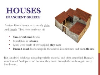 Ancient Greece Interior Design & Furniture | PDF