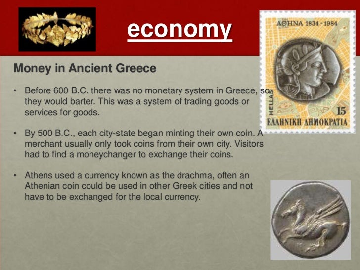 Trading system in ancient greece