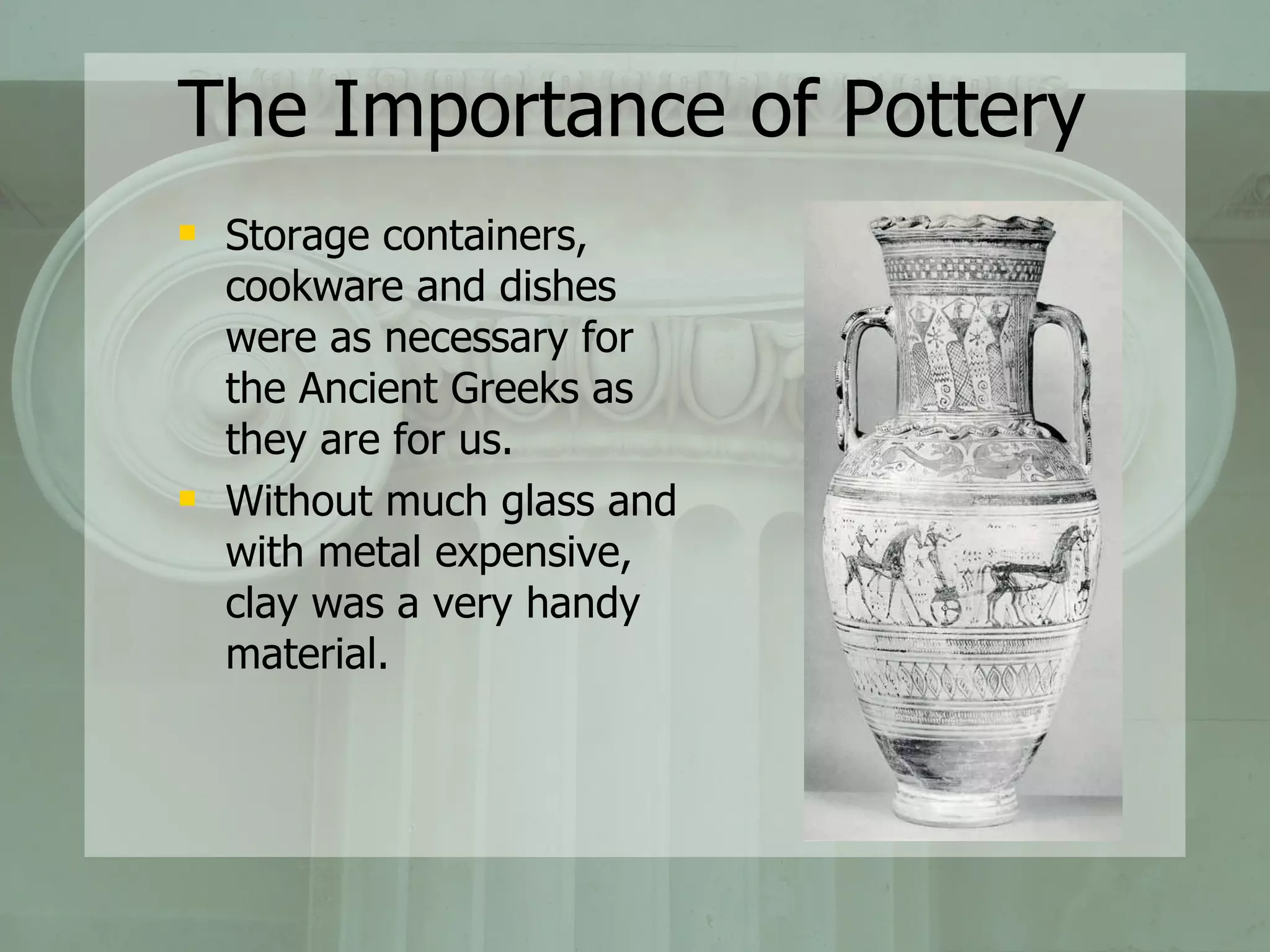 Ancient Greek Pottery | PPT