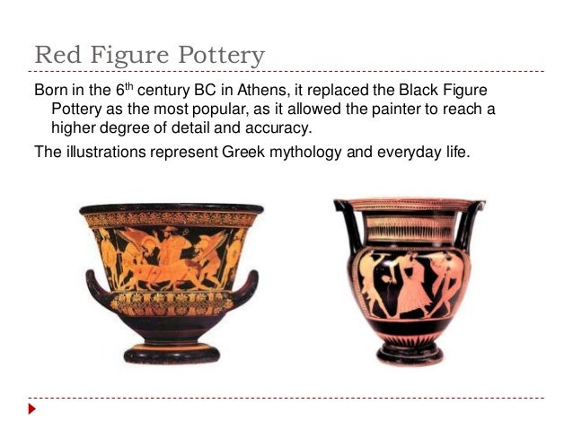 greek black and red figure pottery