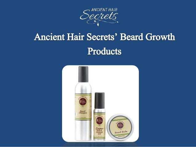 Natural Beard Growth Products Ancient Hair Secrets