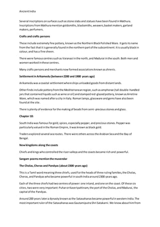 Mathura Inscriptions Ancient india | DOCX
