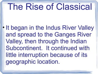 Ancient india geography & climate origins of hinduism & buddhism | PPT