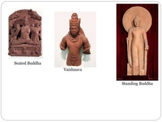 Seated Buddha
Vaishnava
Standing Buddha
 