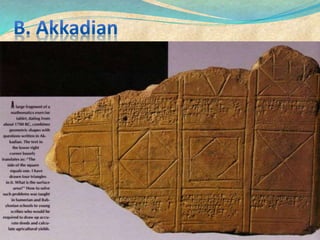 Ancient Calculating Methods Ancient math | PPTX
