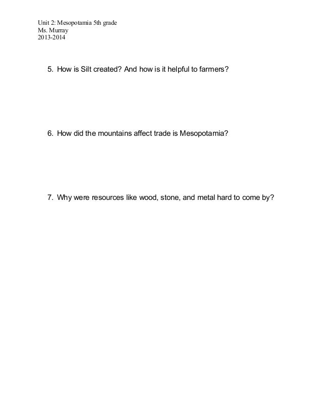 Ancient mesopotamia map_worksheet