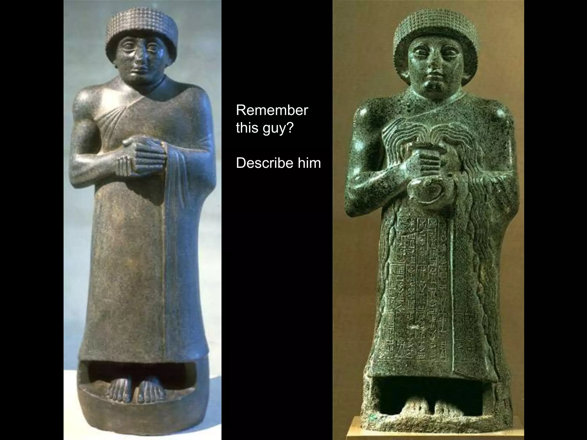 Remember
this guy?
Describe him
 