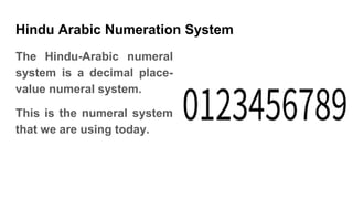 Ancient numeration system | PPTX