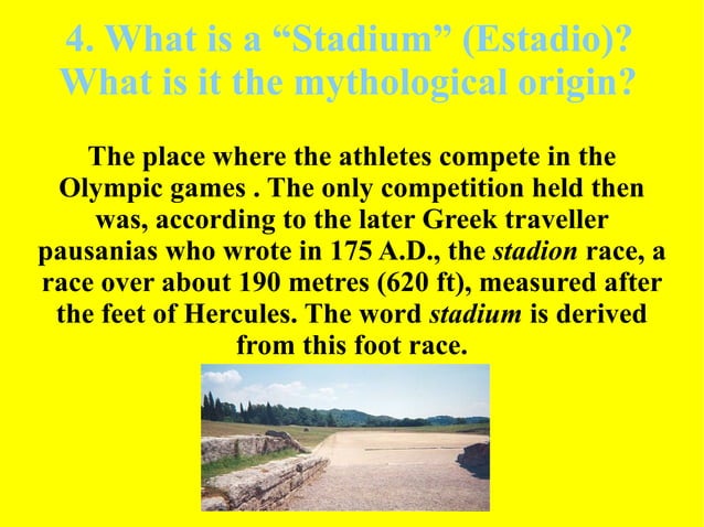 WRITE IN DETAIL ABOUT HISTORY OF ANCIENT OLYMPIC GAMES visual data 8
