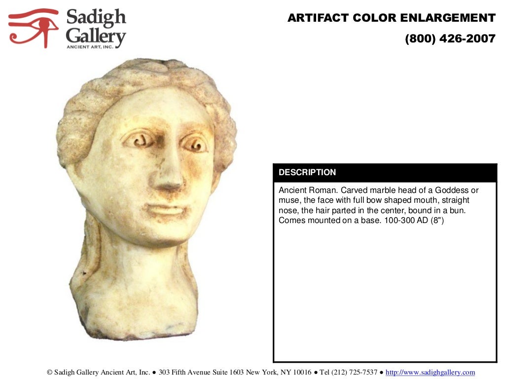 Sadigh Gallery's Ancient Roman Artifacts Photos