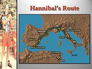 Hannibal’s Route

 