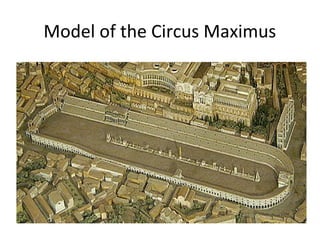 Model of the Circus Maximus
 