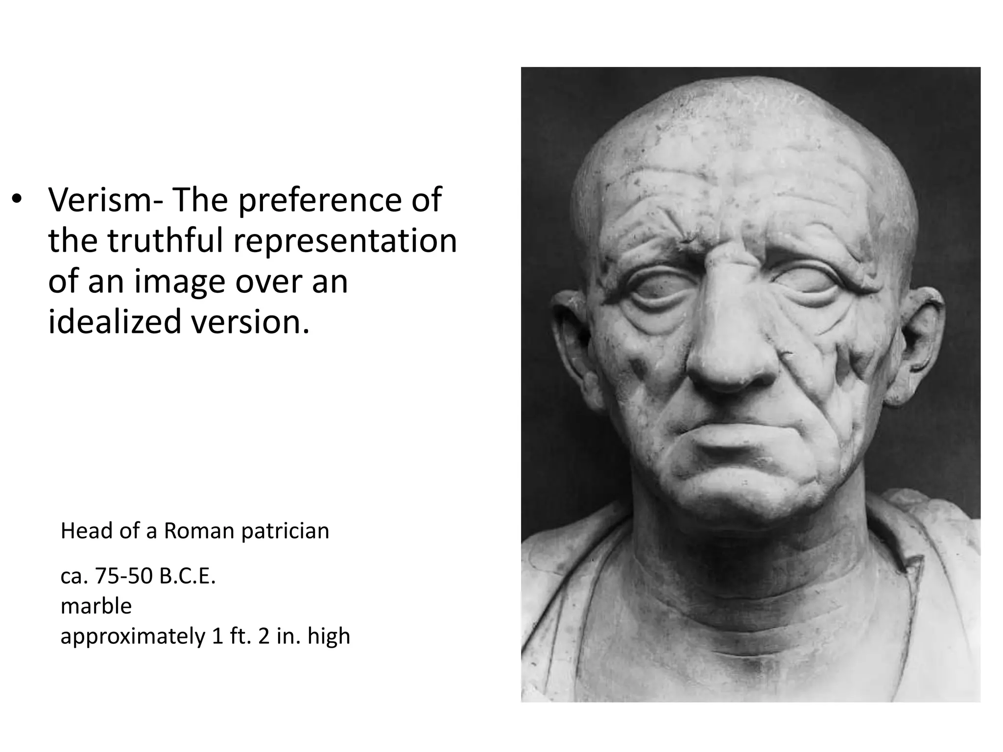Verism Rome Ancient rome | PPTX