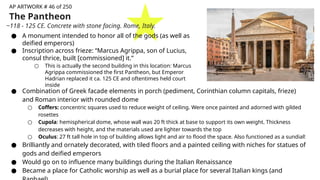 AP Art History Ancient Rome Presentation | PPTX