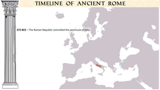 Timeline of Ancient Rome* | PPTX