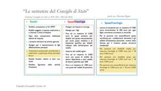 Sentenze Consiglio di Stato n. 838, 841 e 842 del 2016
“Le sentenze del Consiglio di Stato”
speech avv. Massimo Bigoni
Claudio Goatelli Clesius srl
 