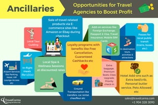 Ancillaries - Opportunities for Travel Agencies to Boost Profit