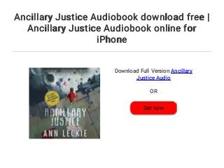 ancillary justice book ancillary justice book