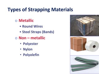 Ancillary material for packaging | PPT