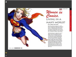 -Zane suggested that we connect the Ad and the double page spread even more through imagery, so, as you may faintly see in the background, i have used the same image of the girl that he used in his Ad. It's quite subtle but effective because it's a good 'filler', you may not notice it when it's there, but like in the first draft, when it's not there, it looks a little more empty and unfinished. -I also used a second picture i found myself. These enhance the edginess and dark style we have. 