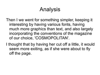 Analysis Typography- 