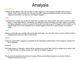 There are three on each side, equal and slanted for make them more interesting  