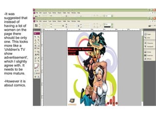 I have also changed the quote to something a little less vague, and the splatter text to something better as well so that when the reader is flicking through it, it will not only be eye catching but they can understand hopefully at a glance what they have there. The splatter text is to draw their attention. 