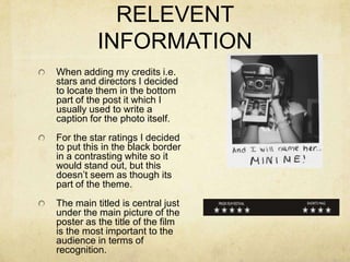 Film statsCHALLENGESIndication of where it will be showcased.