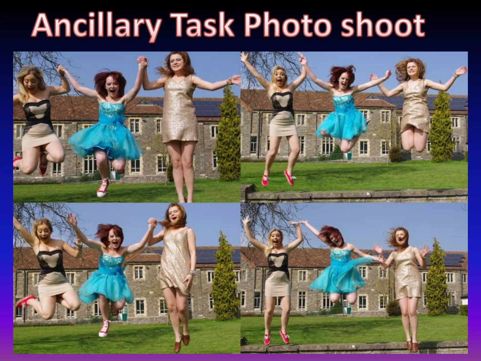 Ancillary Task Photoshoot