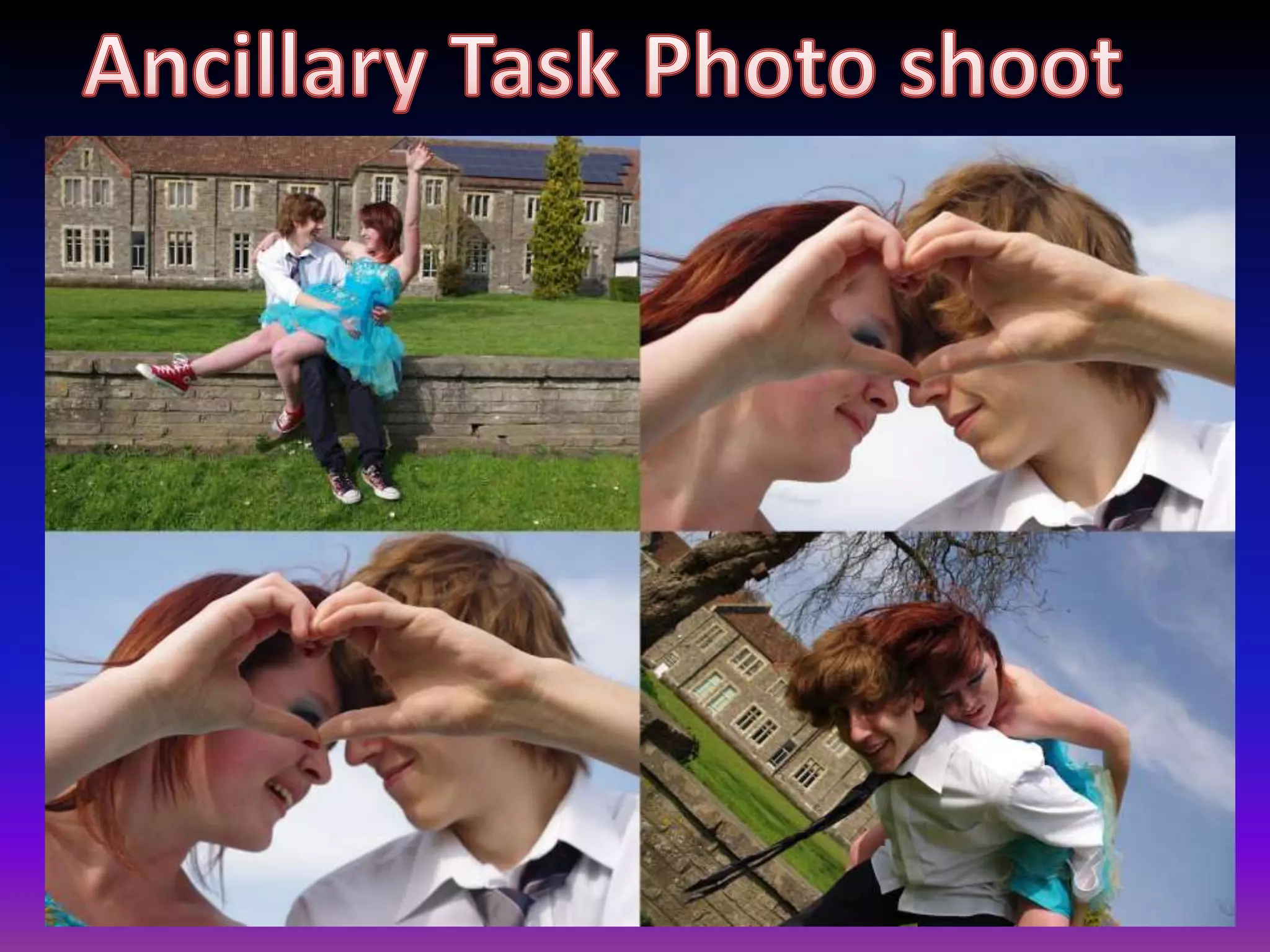 Ancillary Task Photoshoot