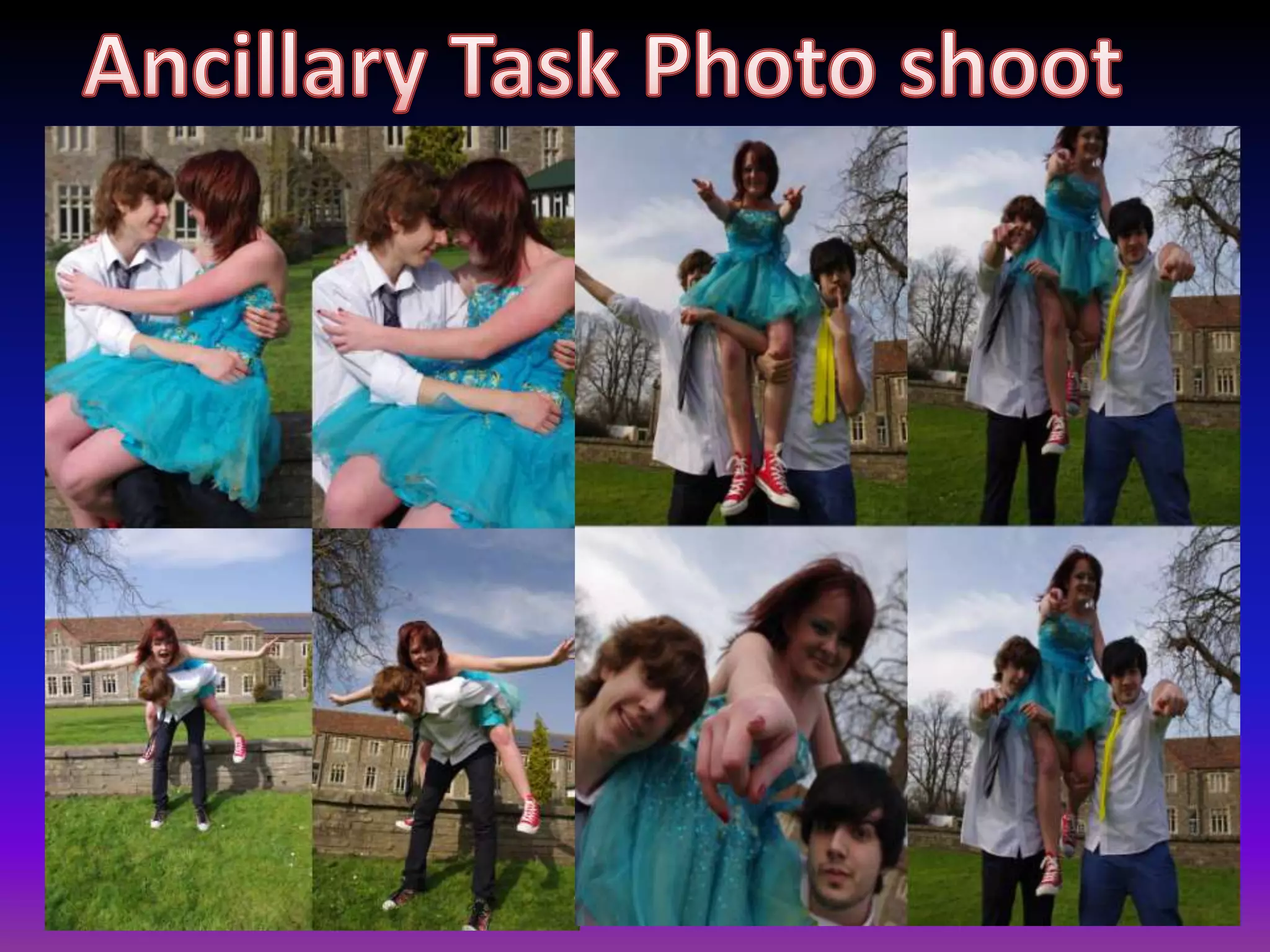 Ancillary Task Photoshoot