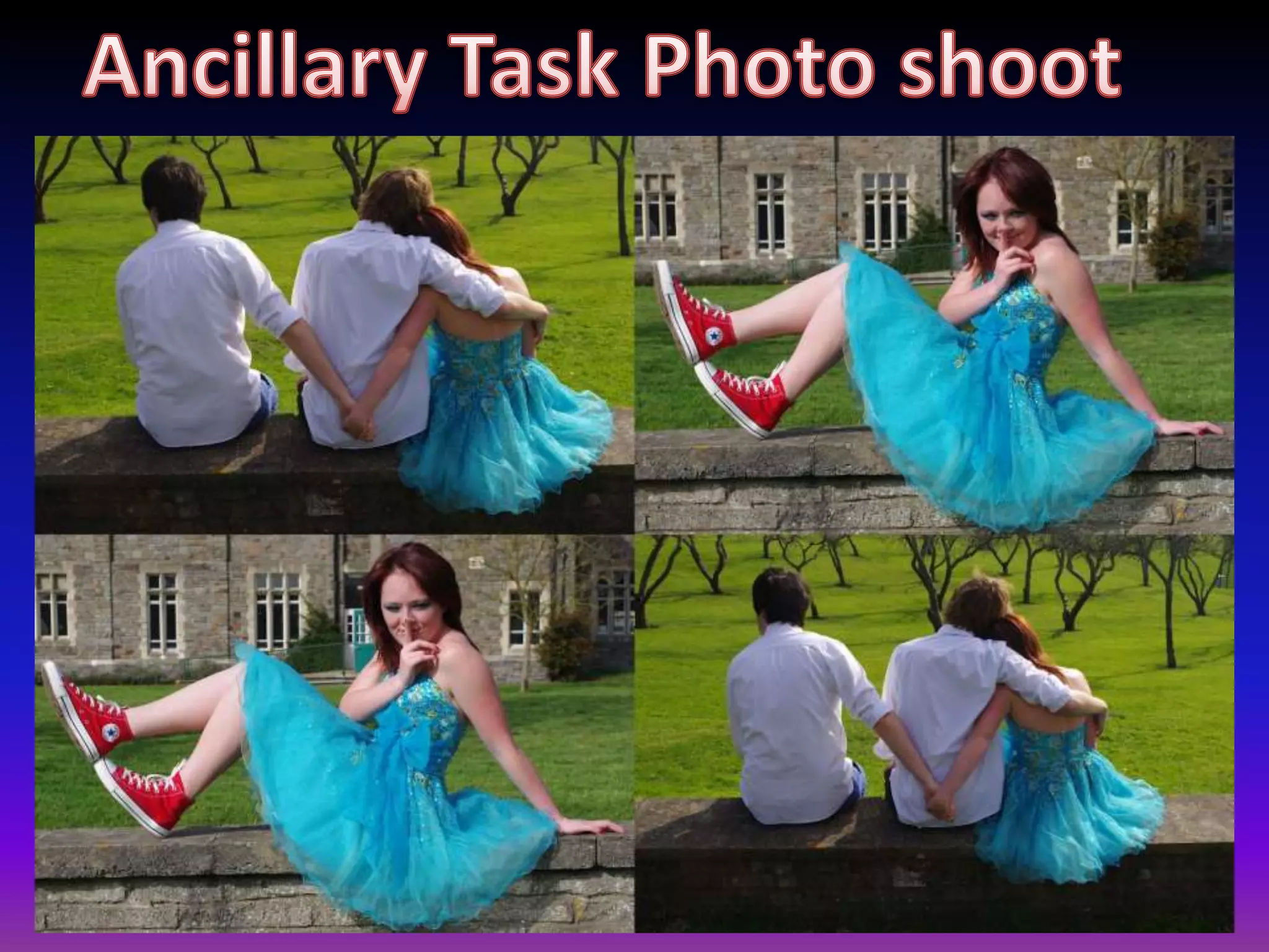 Ancillary Task Photoshoot