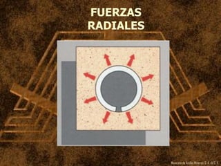 Mexicana de Anclas Mineras, S. A.de C. V.
FUERZAS
RADIALES
 